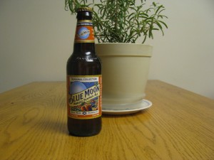 Blue Moon Harvest Pumpkin Ale bottle