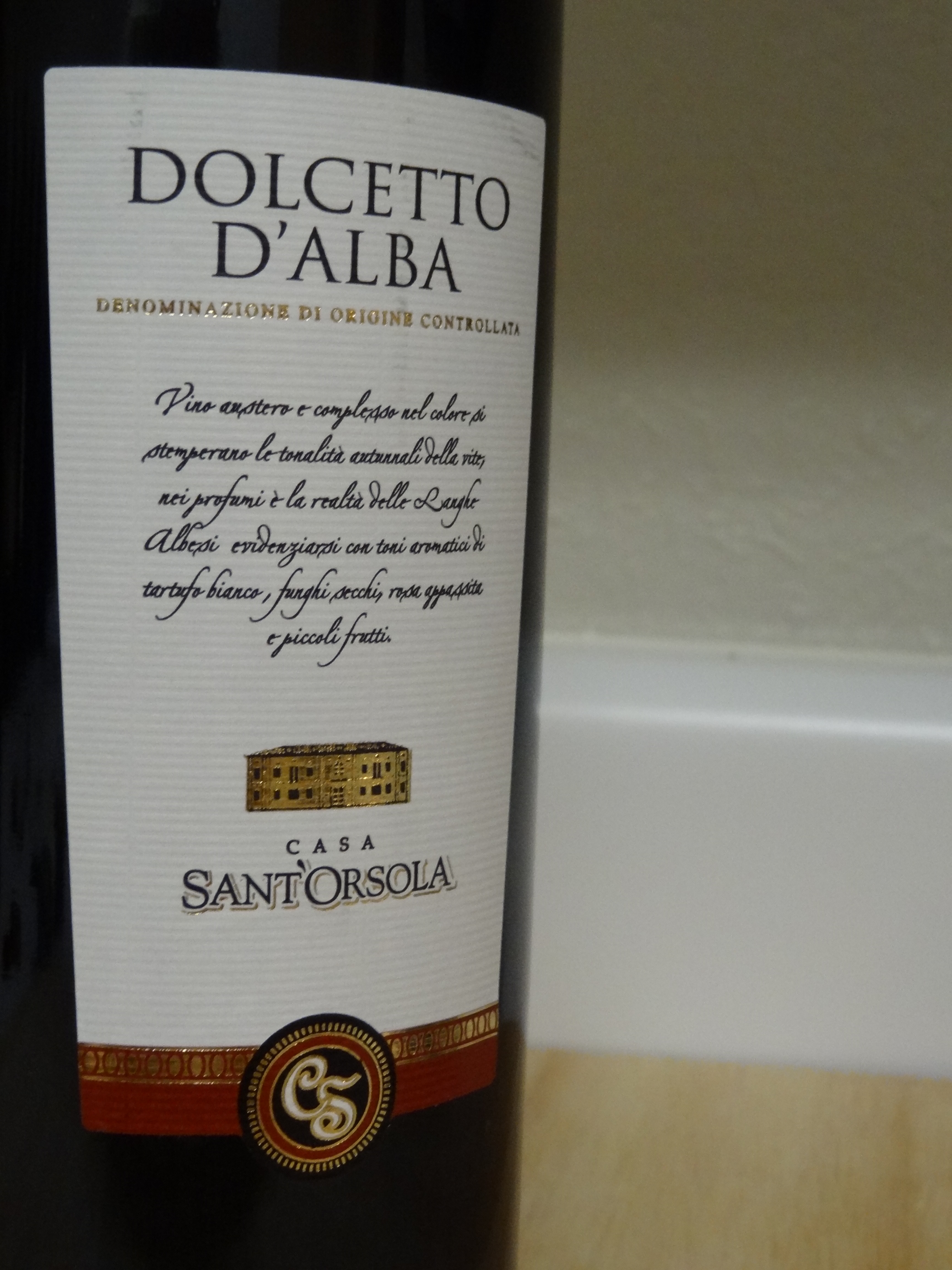 2010 Sant'Orsola Dolcetto D'Alba