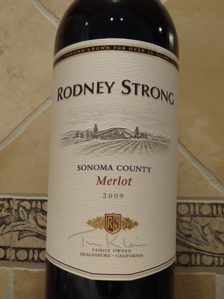 2009 Rodney Strong Sonoma County Merlot