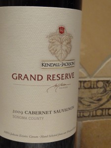 2009 Kendall-Jackson Grand Reserve Cabernet Sauvignon