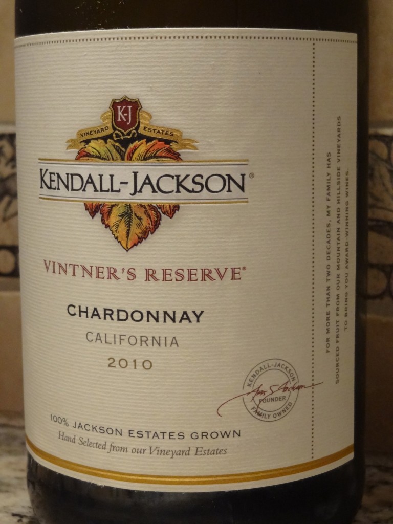 2010 Kendall-Jackson Vintner's Reserve Chardonnay