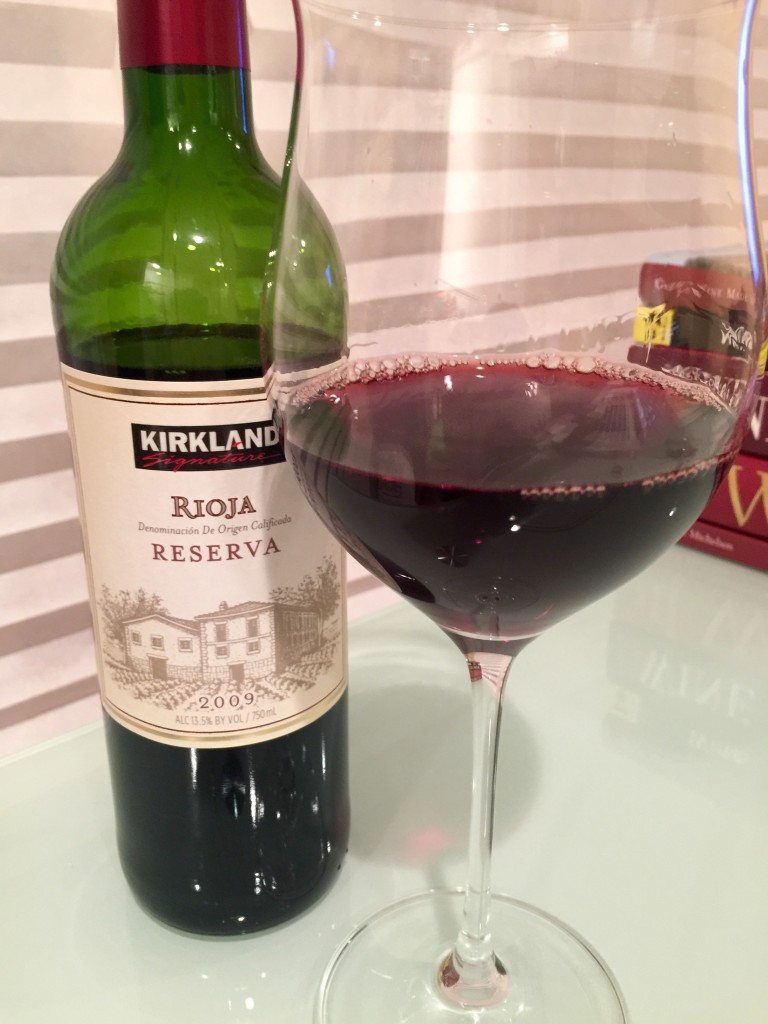 2009 Kirkland Rioja Reserva Pour