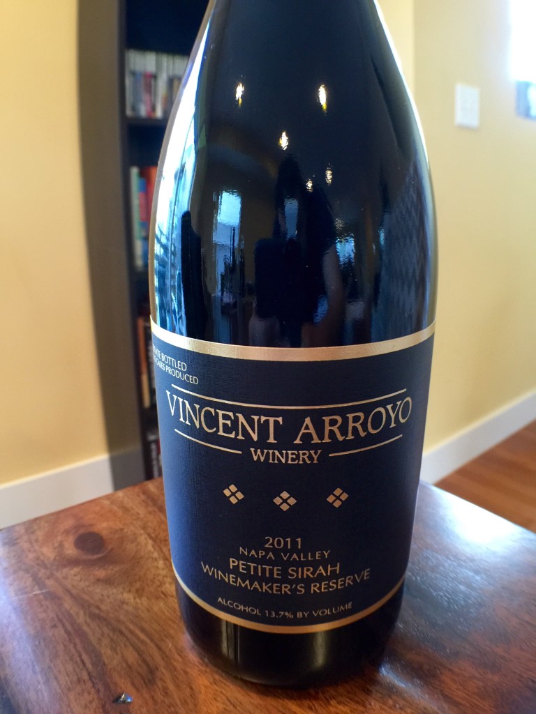 2011 Vincent Arroyo Winemaker's Reserve Petite Sirah