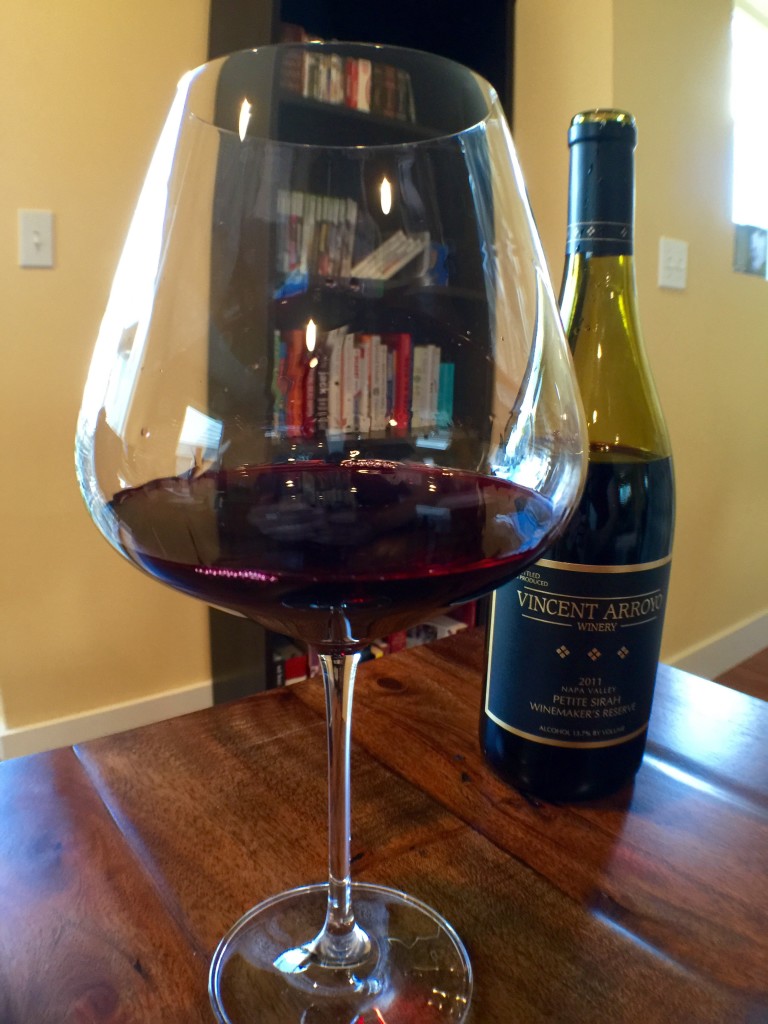 2011 Vincent Arroyo Winemaker's Reserve Petite Sirah Pour