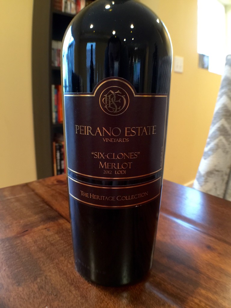 2012 Peirano Estate Six-Clones Merlot