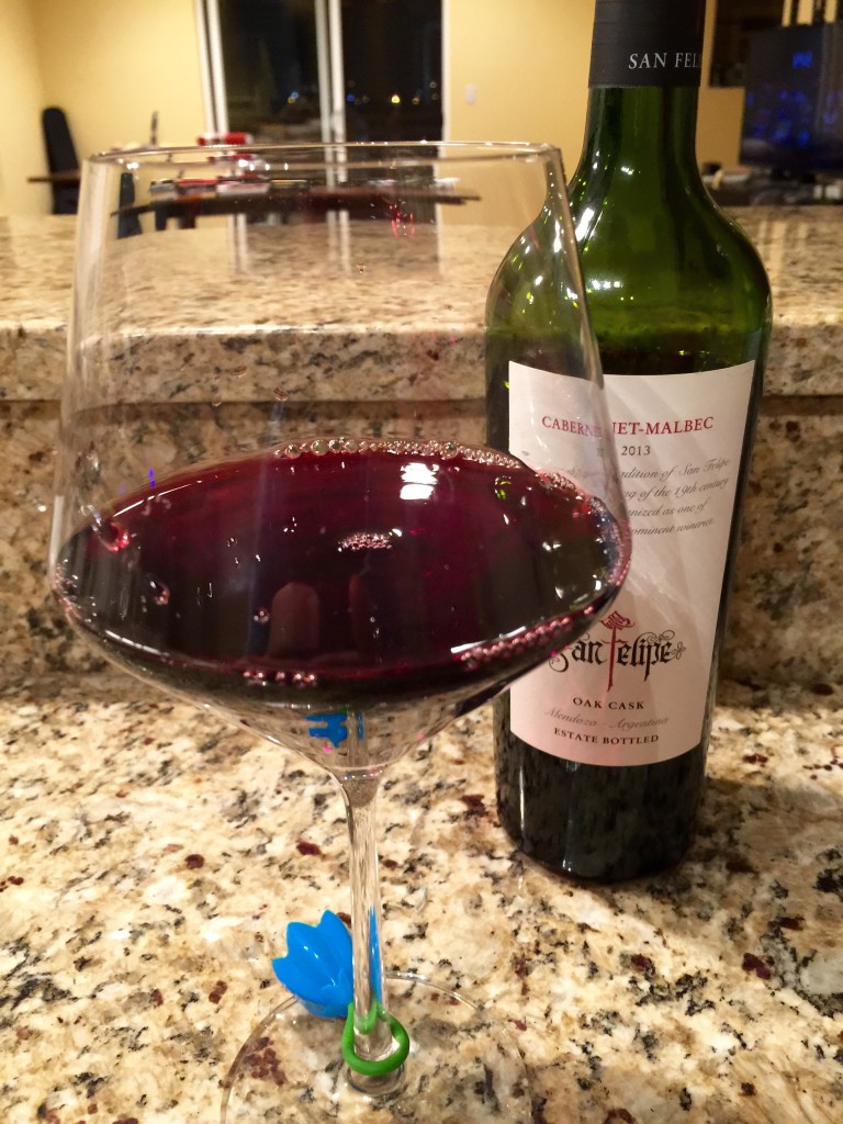 2013 San Felipe Oak Cask Cabernet Malbec Pour