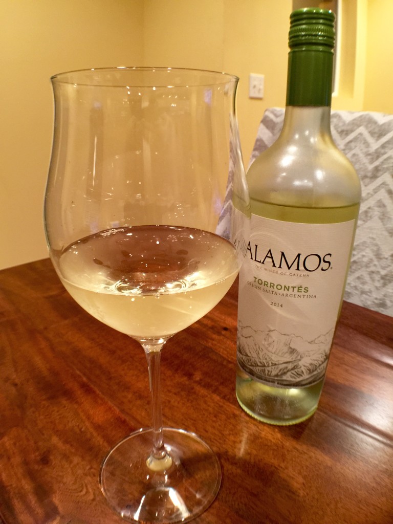 2014 Alamos Torrontés Pour