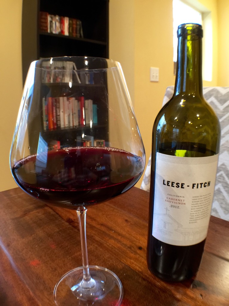 2012 Leese-Fitch Cabernet Sauvignon Pour