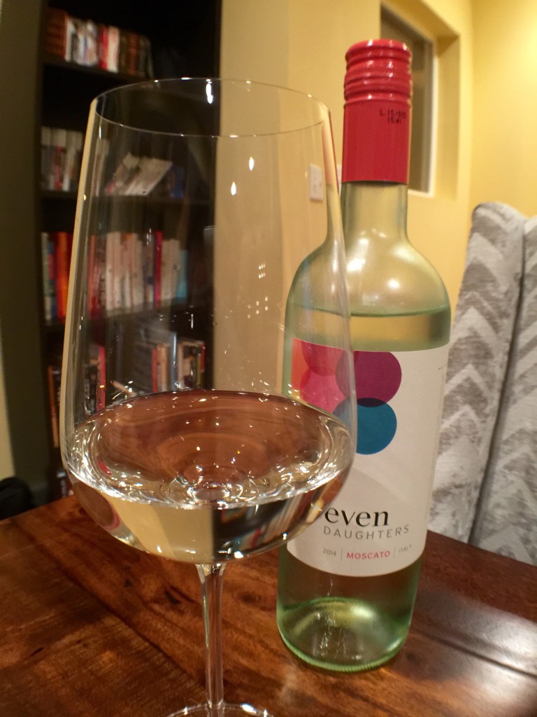 2014 Seven Daughters Moscato Pour