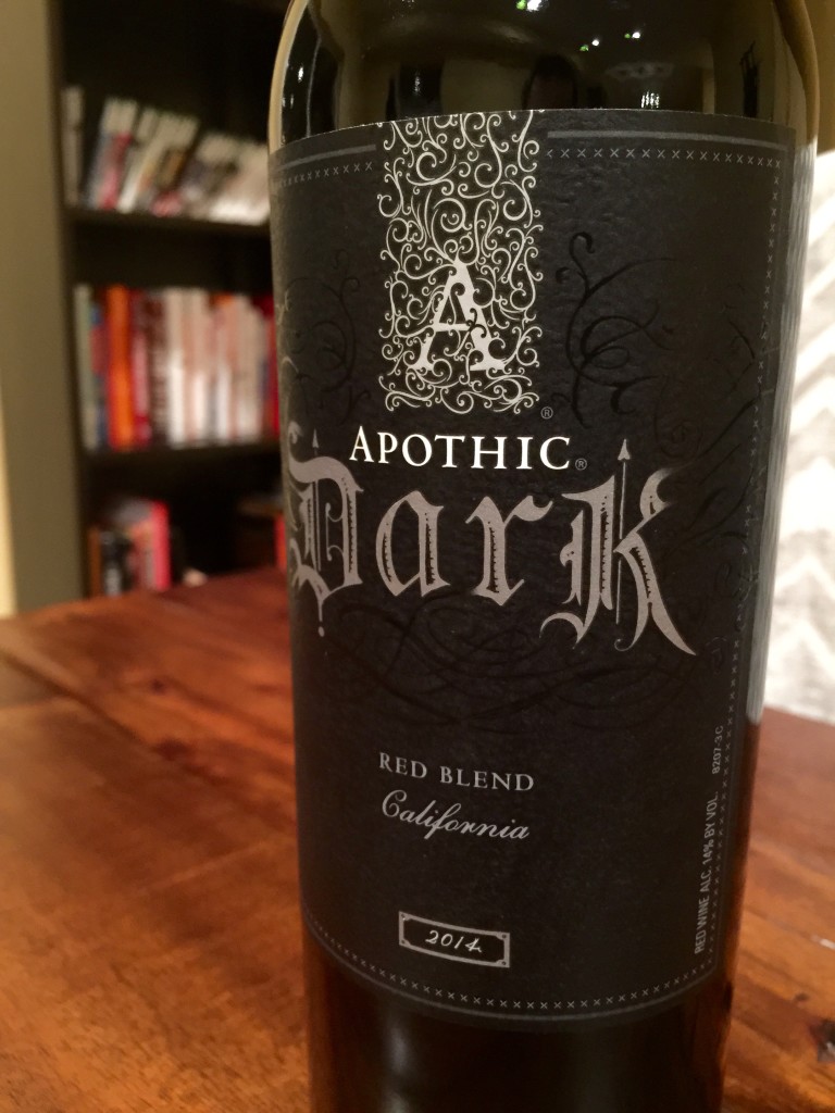 Apothic Dark 2014