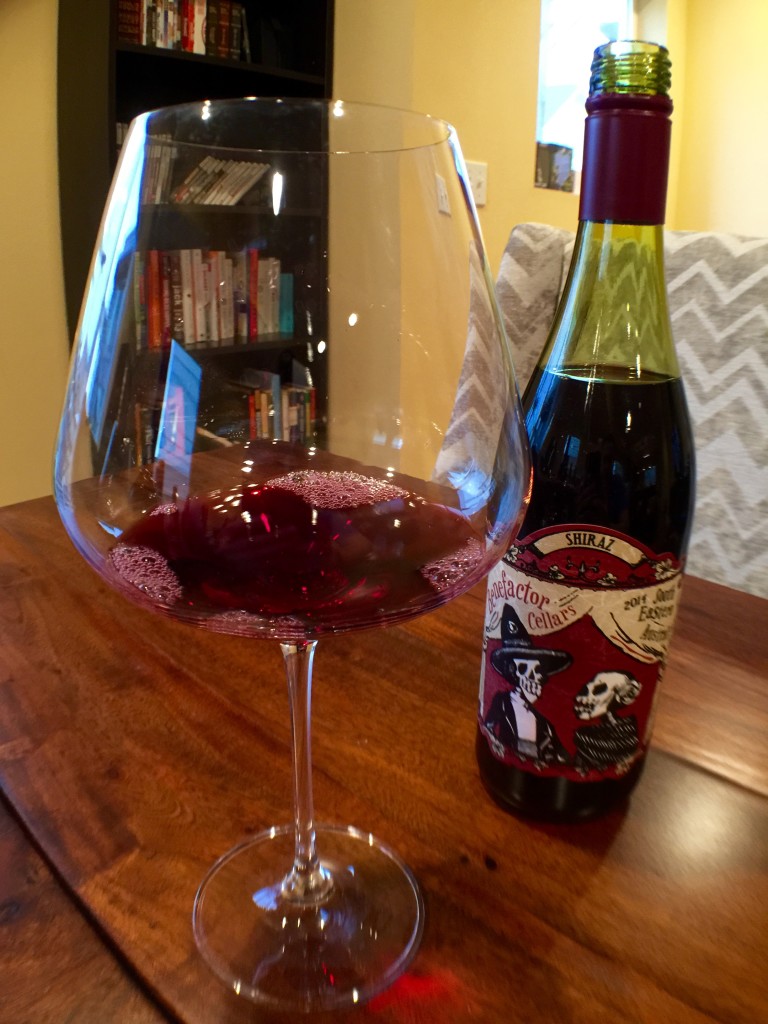 Benefactor Cellars Shiraz 2014 Pour