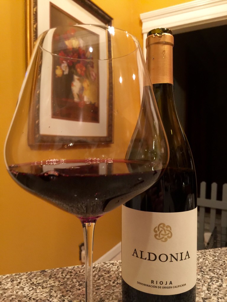 Aldonia Rioja 2011 Pour