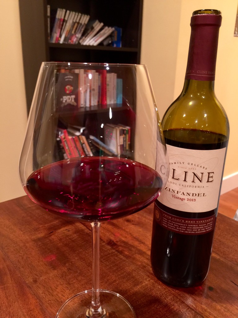 Cline Zinfandel 2013 Pour