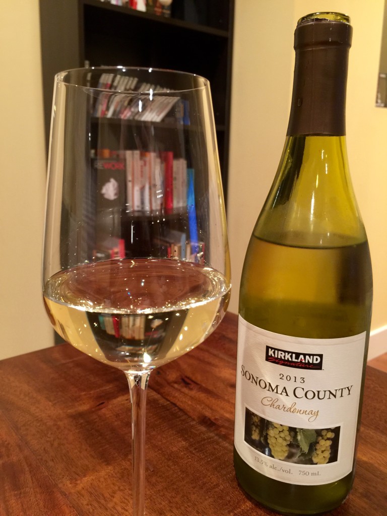 Kirland Sonoma County Chardonnay 2013 Pour