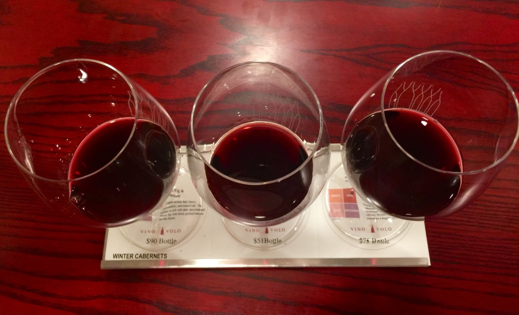 Vino Volo Winter Cabernet Series Pour