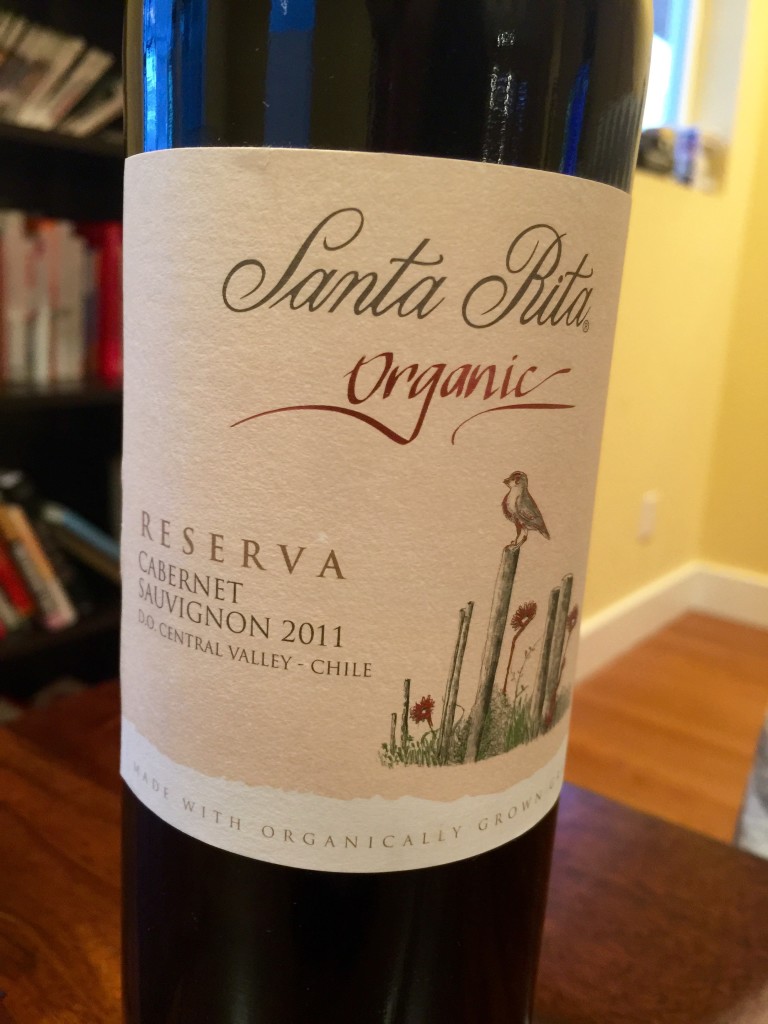 Santa Rita Organic Reserva Cabernet Sauvignon 2011