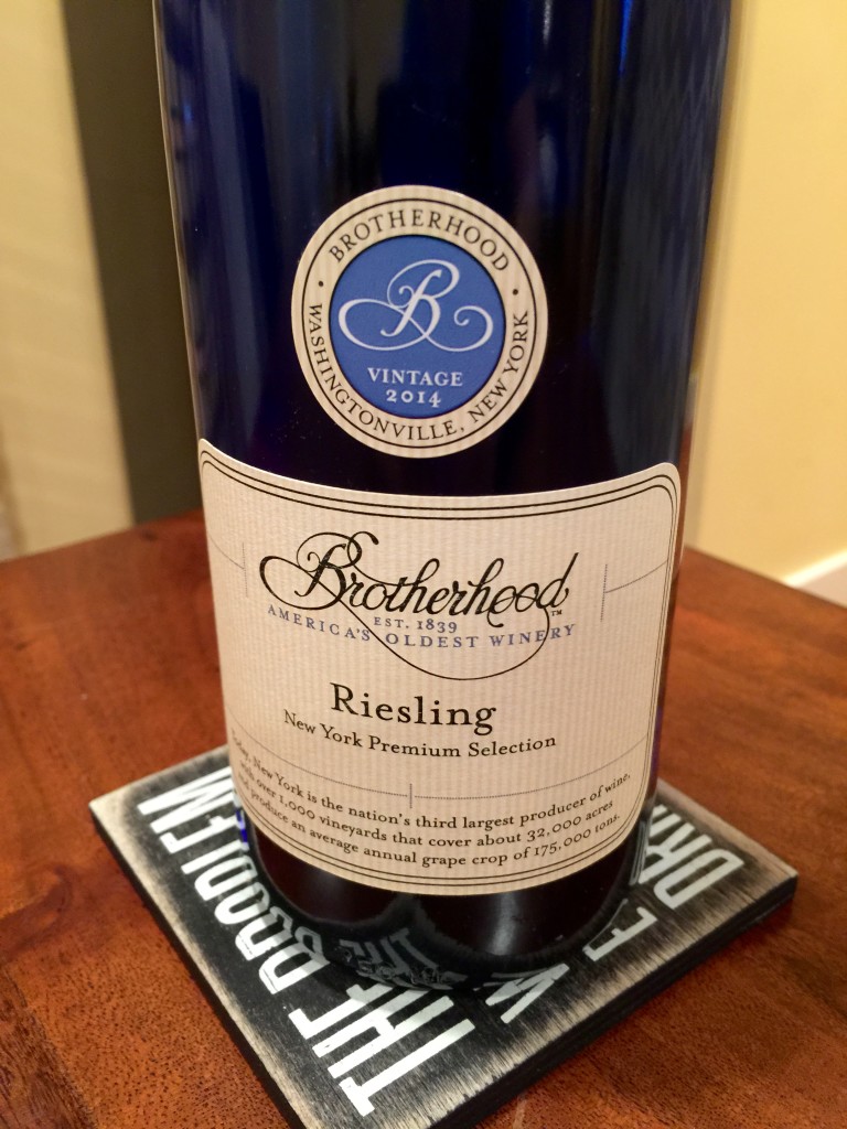 Brotherhood Riesling 2014