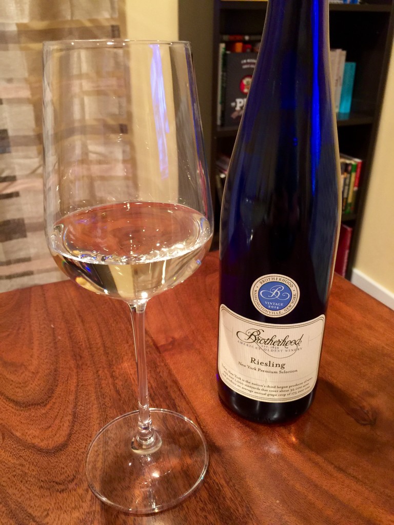 Brotherhood Riesling 2014 Pour