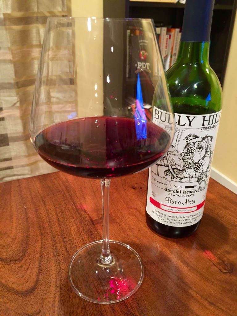 Bully Hill Baco Noir Pour