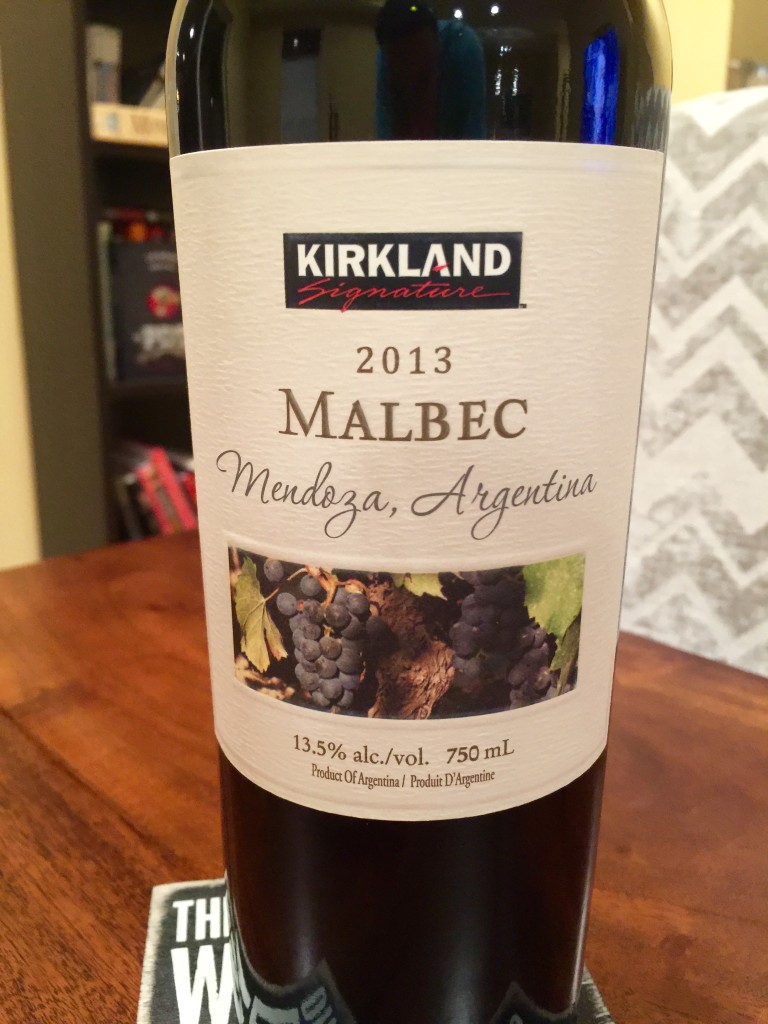 Kirkland Signature Malbec 2013