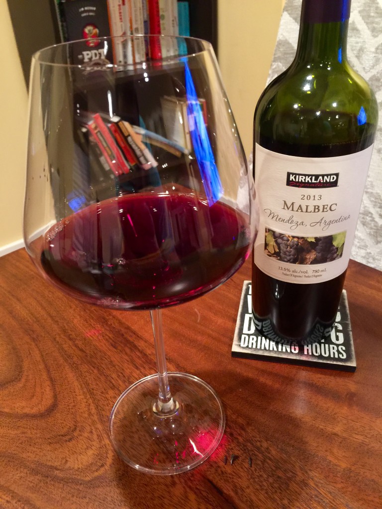 Kirkland Signature Malbec 2013 Pour