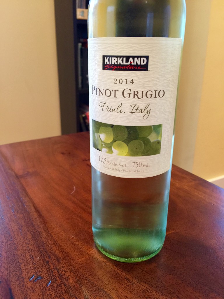 Kirkland Signature Pinot Grigio 2014