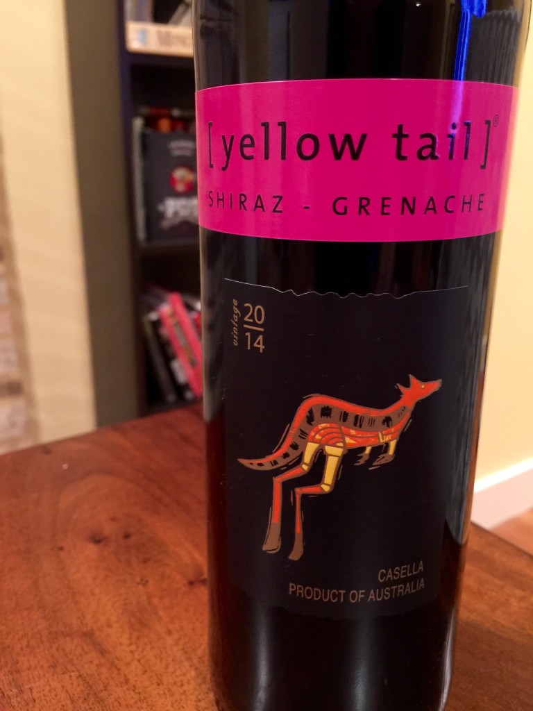 yellow tail Shiraz Grenache 2014