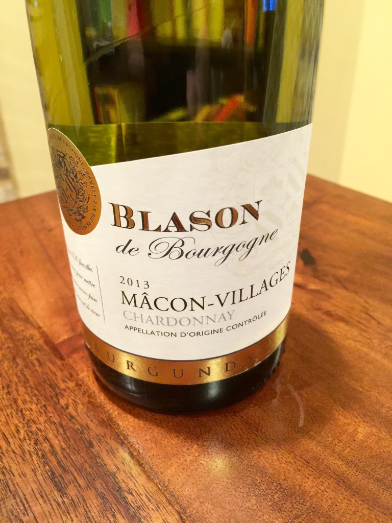 Blason de Bourgogne Macon-Villages Chardonnay 2013