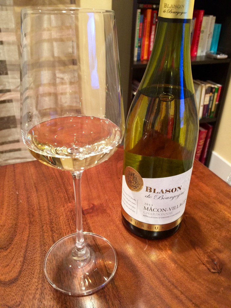 Blason de Bourgogne Macon-Villages Chardonnay 2013 Pour
