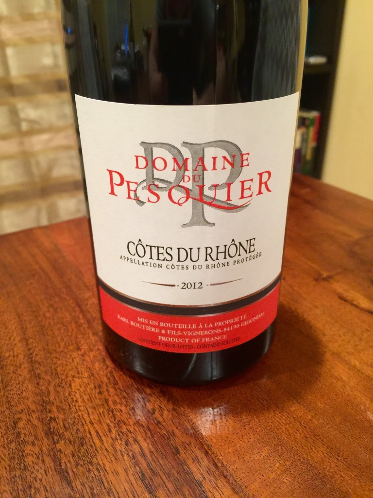 Domaine Du Pesquier Cotes Du Rhone 2012