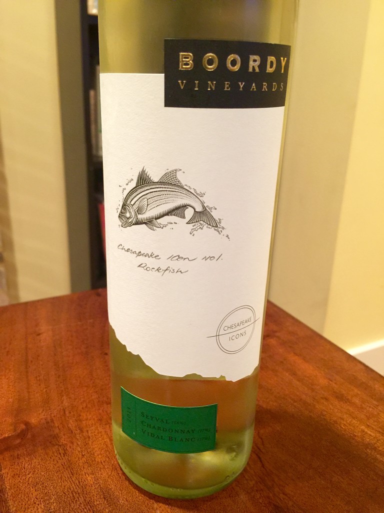 Boordy Vineyards Chesapeake Icons Seyval-Chardonnay-Vidal Blanc 2014