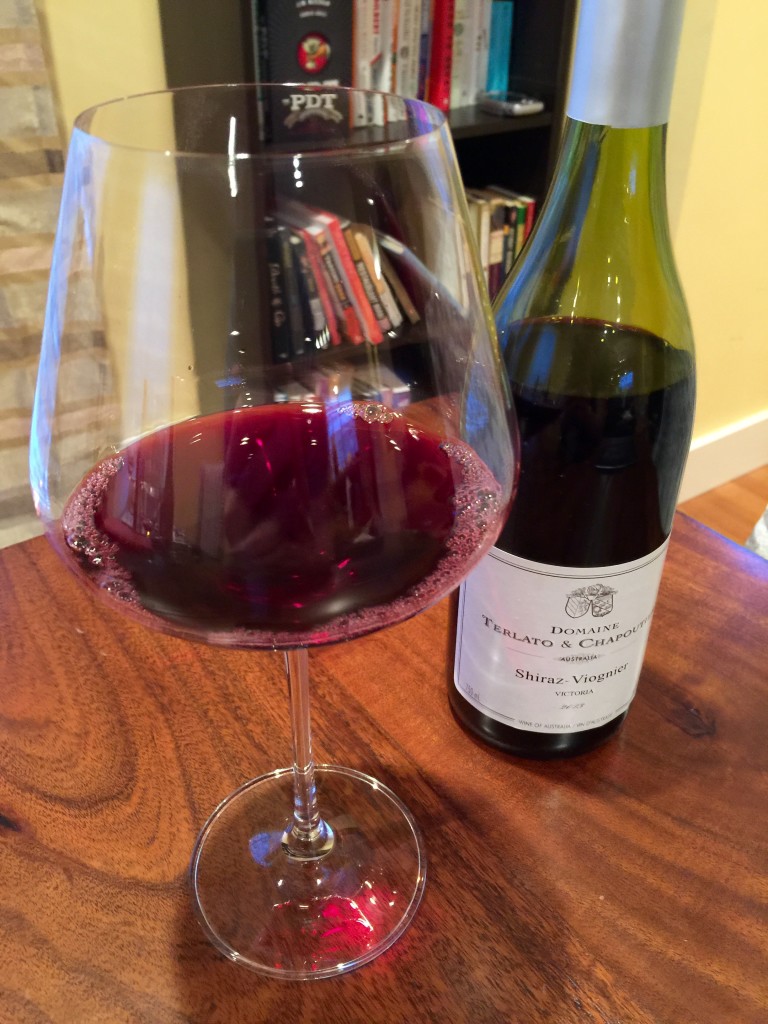 Domaine Terlato Chapoutier Shiraz Viognier 2013 Pour