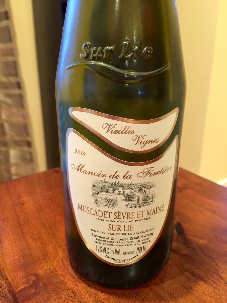 Manoir de la Firetiere Muscadet Sevre Et Maine 2013