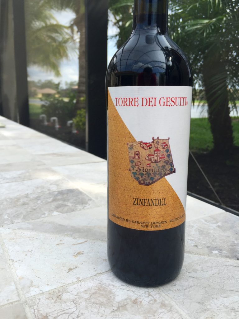 Torre Dei Gesuiti Zinfandel 2015 Bottle