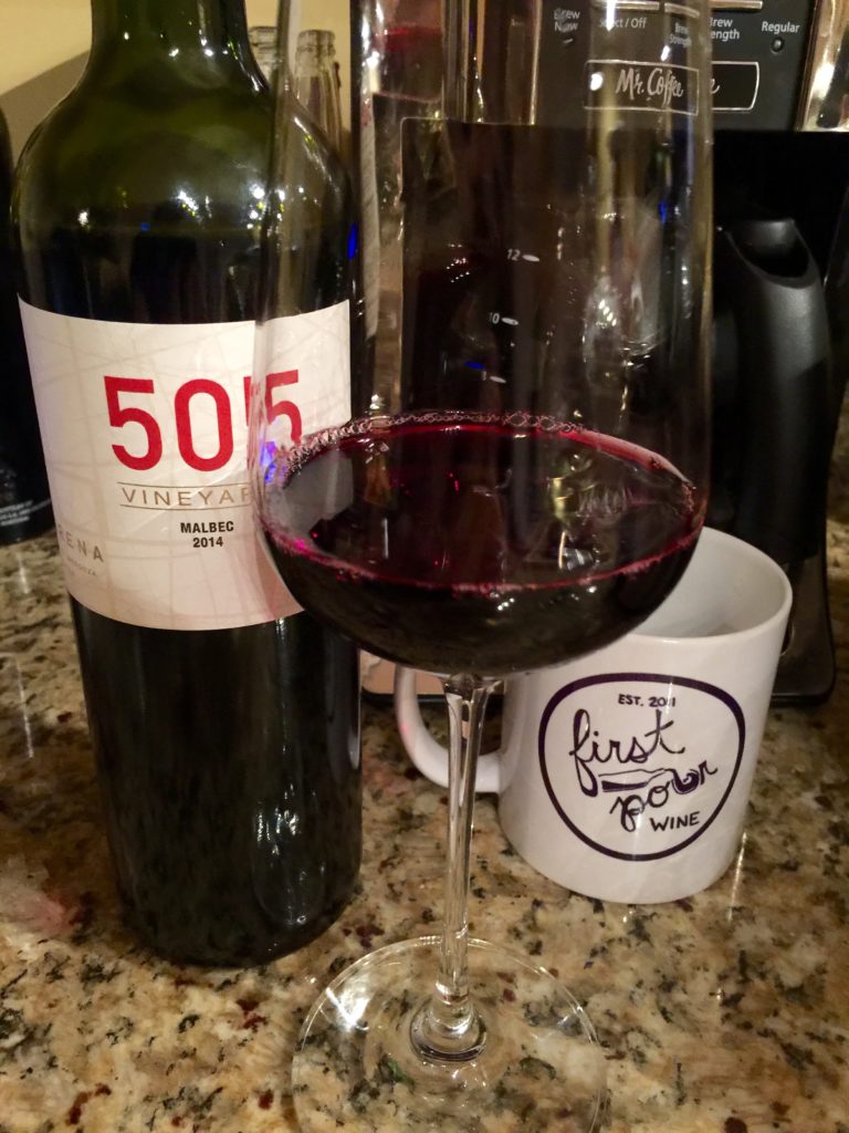 505 Vineyards Malbec 2014