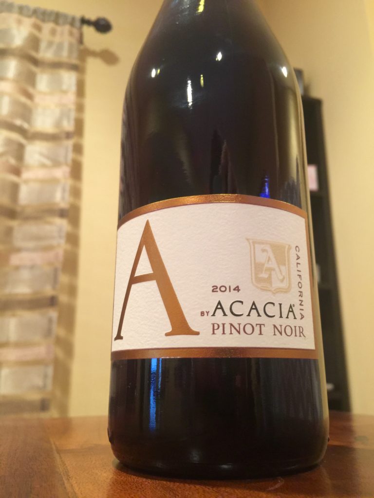 A By Acacia Pinot Noir 2014 Bottle