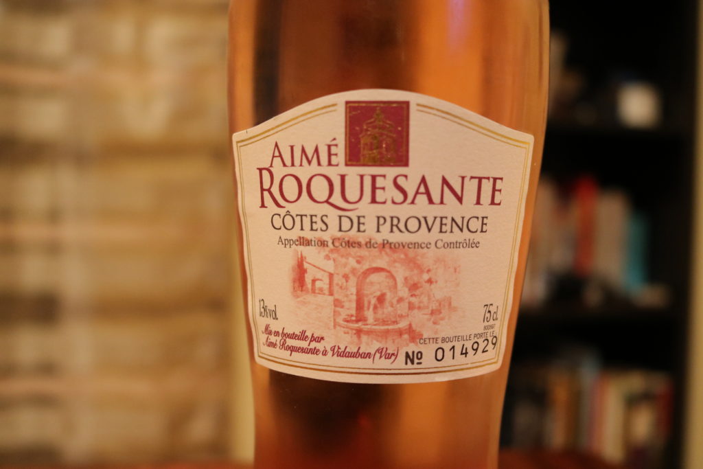 Aime Roquesante Rose 2015 Bottle