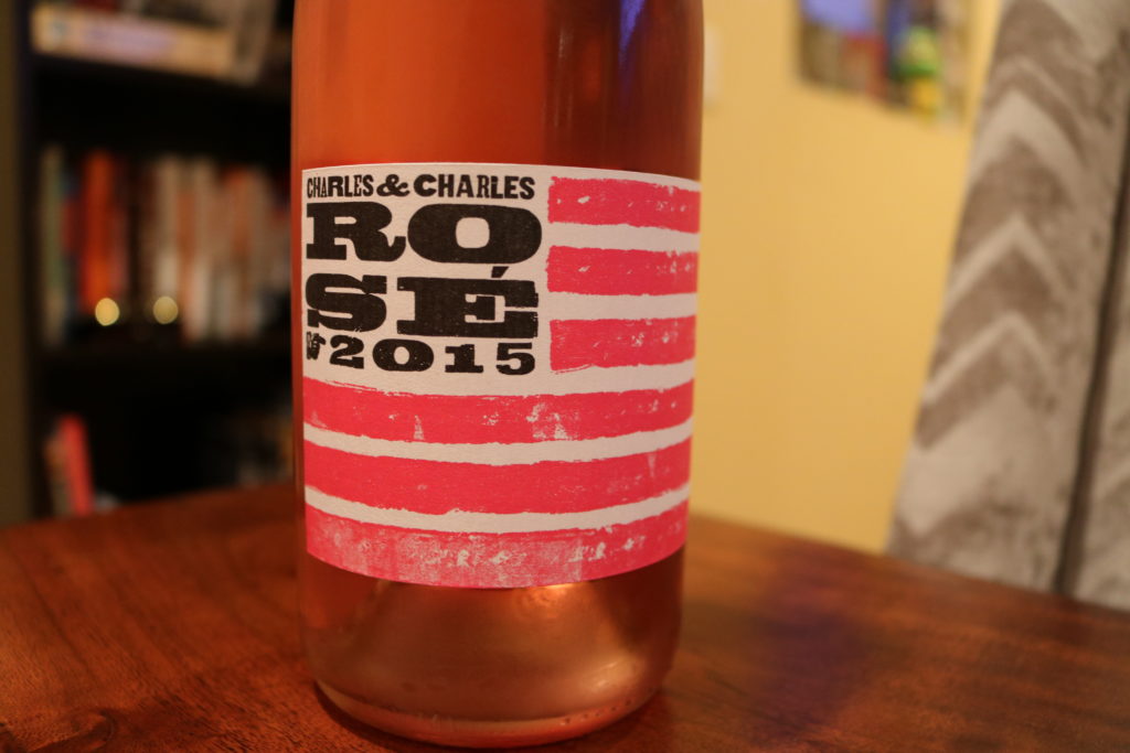 Charles and Charles Rose 2015 Bottle