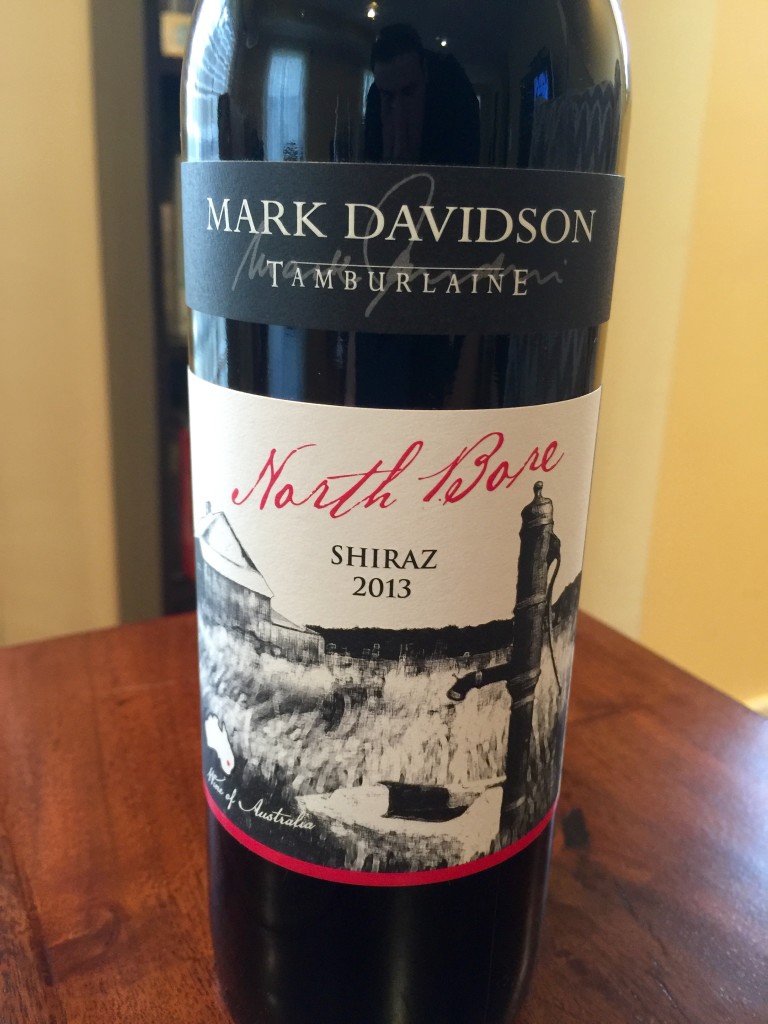 Mark Davidson North Bore Shiraz 2013 Bottle