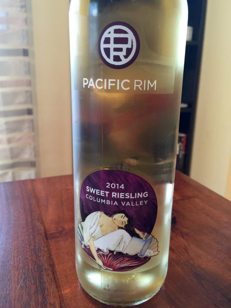 Pacific Rim Sweet Riesling 2014 Bottle