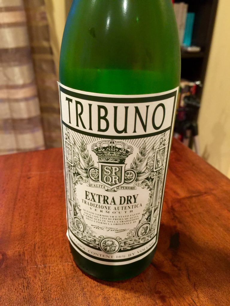Tribuno Extra Dry Vermouth Bottle