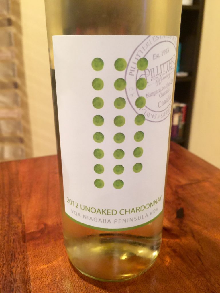 Twenty Three Unoaked Chardonnay 2012 Bottle