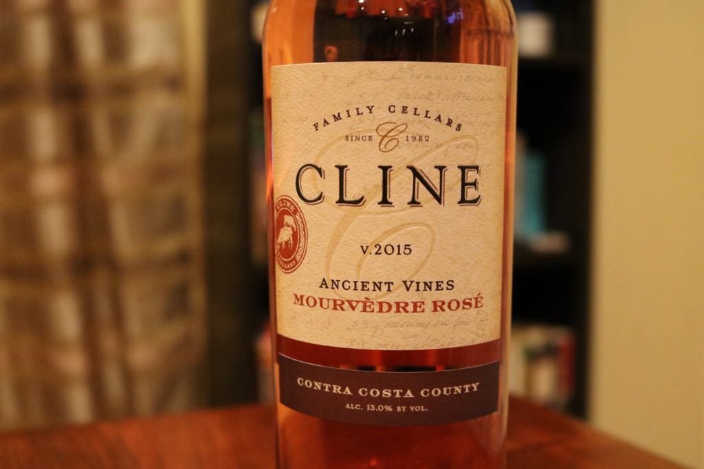 Cline Mourvedre Rose 2015 Bottle