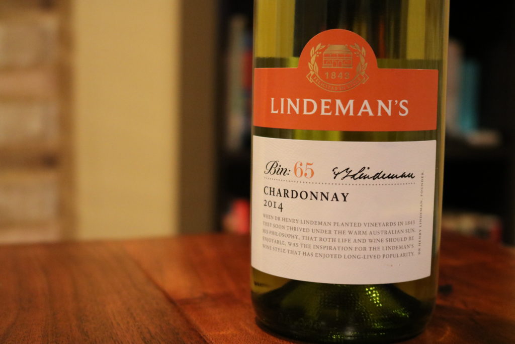 Lindemans Bin 65 Chardonnay 2014 Bottle