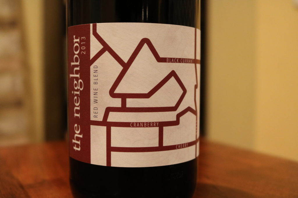 The Neighbor Red Blend 2013 Bottle