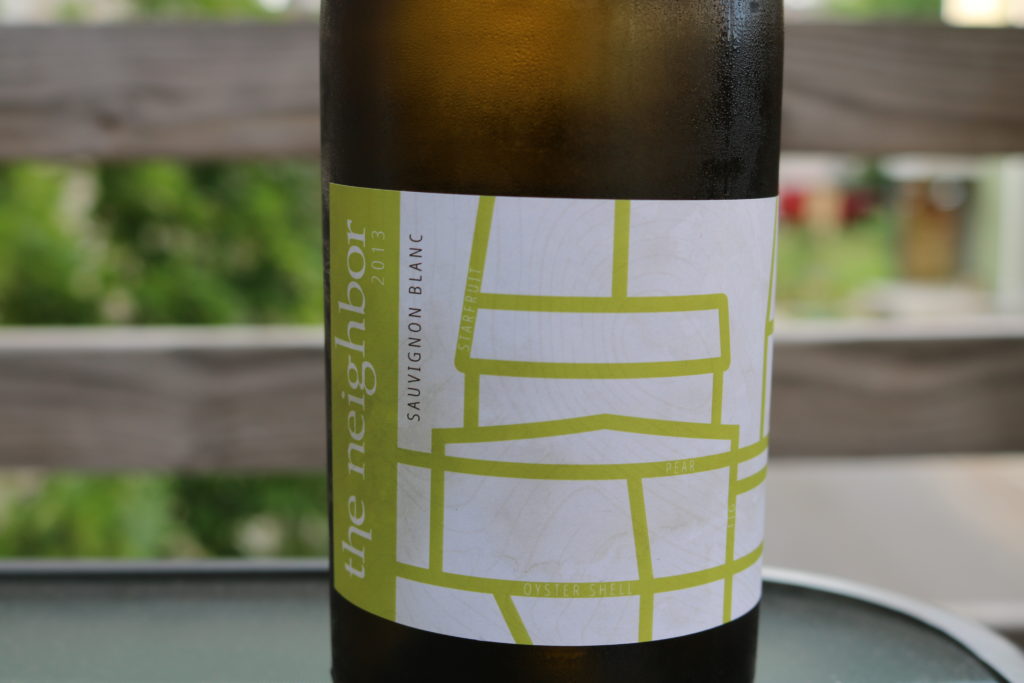 The Neighbor Sauvignon Blanc 2013 Bottle