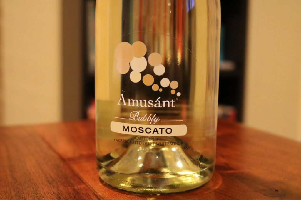 Amusant Bubbly Moscato Bottle