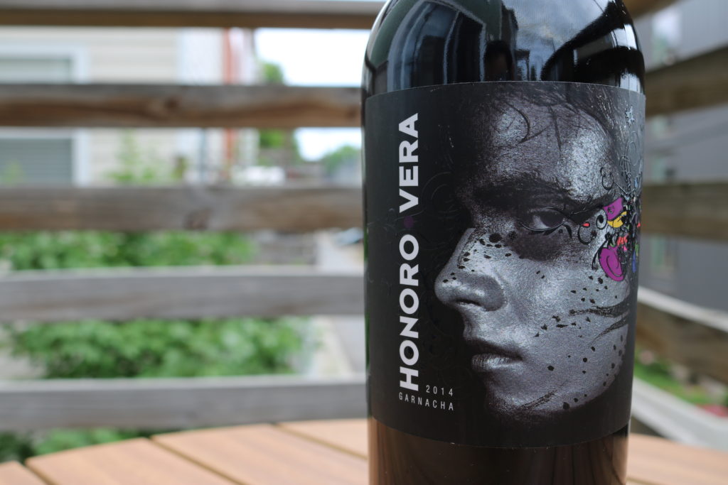 Honoro Vera Garnacha 2014 Bottle