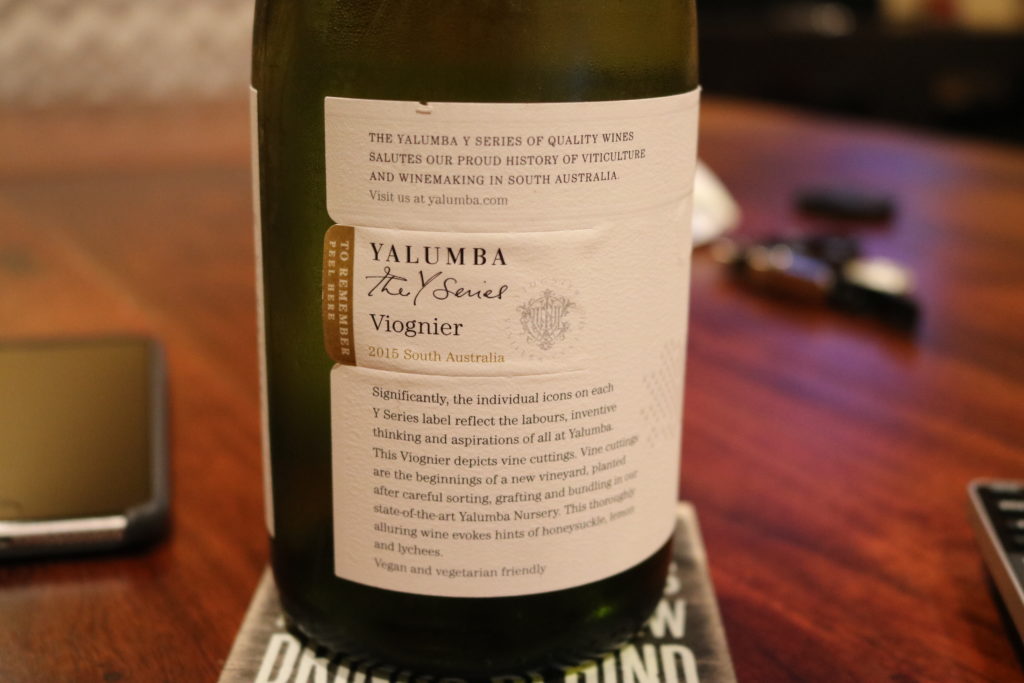 Yalumba Y Series Viognier Remember Me