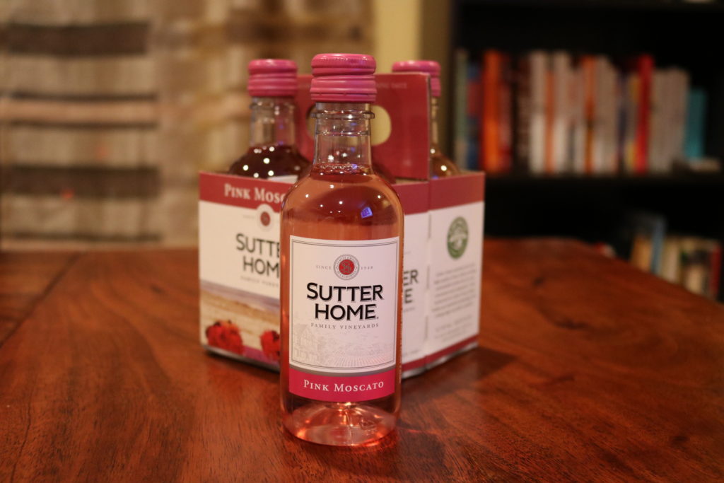 Sutter Home Pink Moscato Bottle